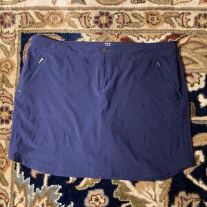 Title Nine Rogue Skort Navy Blue Size 14